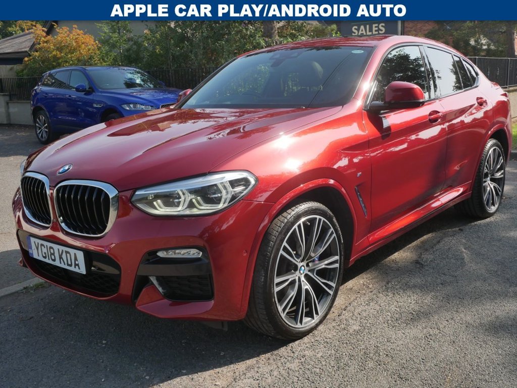 USED 2018 18 BMW X4 2.0 20d M Sport SUV 5dr Diesel Auto xDrive Euro 6 (s/s) (190 ps) NEW SHAPE. FULL BMW HISTORY. &pound;19475 OF EXTRAS FROM NEW