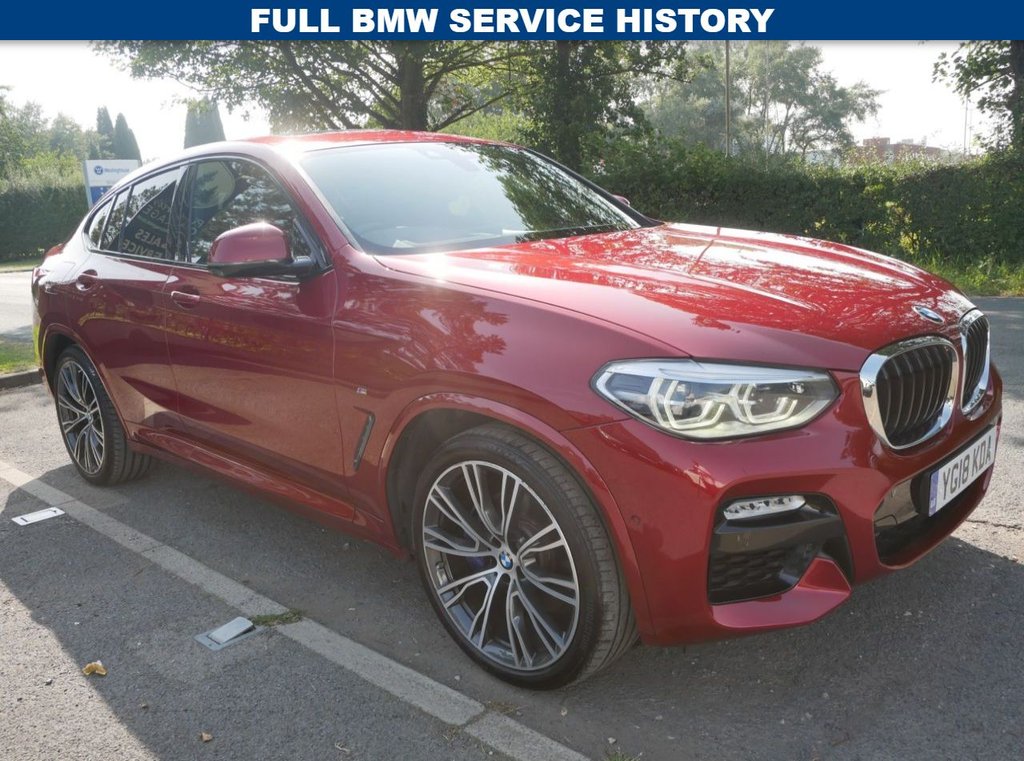 USED 2018 18 BMW X4 2.0 20d M Sport SUV 5dr Diesel Auto xDrive Euro 6 (s/s) (190 ps) NEW SHAPE. FULL BMW HISTORY. &pound;19475 OF EXTRAS FROM NEW