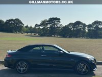 USED 2018 18 MERCEDES-BENZ C-CLASS 3.0 C43 V6 AMG Cabriolet 2dr Petrol G-Tronic+ 4MATIC Euro 6 (s/s) (367 ps) A REAL HEAD TURNER
