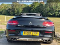 USED 2018 18 MERCEDES-BENZ C-CLASS 3.0 C43 V6 AMG Cabriolet 2dr Petrol G-Tronic+ 4MATIC Euro 6 (s/s) (367 ps) A REAL HEAD TURNER