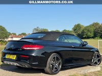 USED 2018 18 MERCEDES-BENZ C-CLASS 3.0 C43 V6 AMG Cabriolet 2dr Petrol G-Tronic+ 4MATIC Euro 6 (s/s) (367 ps) A REAL HEAD TURNER