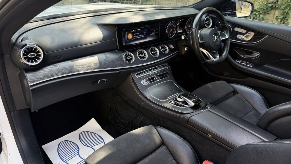 USED 2018 18 MERCEDES-BENZ E CLASS 2.0 E220d AMG Line (Premium) G-Tronic+ Euro 6 (s/s) 2dr LOW MILES|PANROOF|CARPLAY|MORE