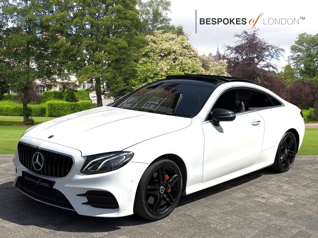USED 2018 18 MERCEDES-BENZ E CLASS 2.0 E220d AMG Line (Premium) G-Tronic+ Euro 6 (s/s) 2dr LOW MILES|PANROOF|CARPLAY|MORE