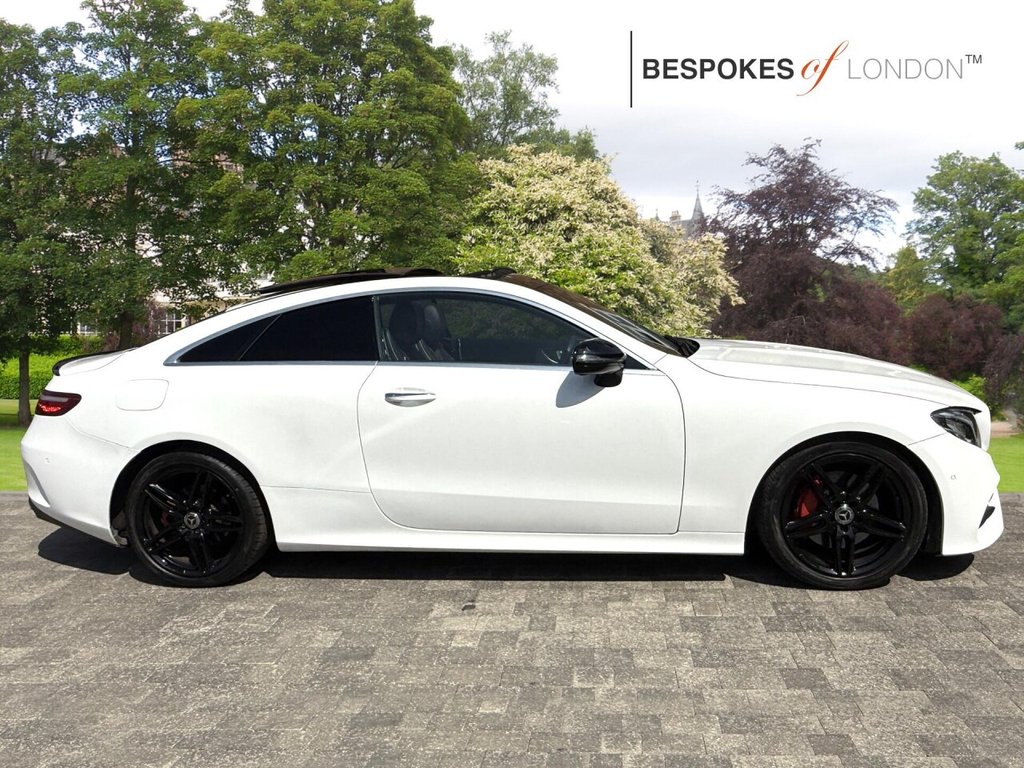 USED 2018 18 MERCEDES-BENZ E CLASS 2.0 E220d AMG Line (Premium) G-Tronic+ Euro 6 (s/s) 2dr LOW MILES|PANROOF|CARPLAY|MORE
