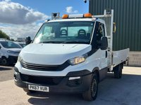USED 2017 67 IVECO DAILY DROPSIDE PICK UP 2.3 TD 14V 35S 3450l RWD 136 BHP - NO VAT 