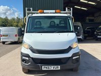 USED 2017 67 IVECO DAILY DROPSIDE PICK UP 2.3 TD 14V 35S 3450l RWD 136 BHP - NO VAT 
