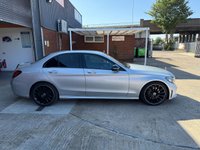 USED 2021 21 MERCEDES-BENZ C-CLASS 2.0 C220d AMG Line Night Edition (Premium) Saloon 4dr Diesel G-Tronic+ Euro 6 (s/s) (194 ps) Full Service History