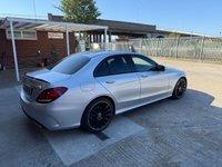 USED 2021 21 MERCEDES-BENZ C-CLASS 2.0 C220d AMG Line Night Edition (Premium) Saloon 4dr Diesel G-Tronic+ Euro 6 (s/s) (194 ps) Full Service History