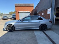 USED 2021 21 MERCEDES-BENZ C-CLASS 2.0 C220d AMG Line Night Edition (Premium) Saloon 4dr Diesel G-Tronic+ Euro 6 (s/s) (194 ps) Full Service History