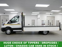 USED 2022 22 FORD TRANSIT 350 RWD 2.0 EBL 130 BHP L4 X- LONG DROPSIDE ( TWIN REAR WHEEL ) 1 OWNER | LOW MILES | L4 X-LONG | RWD
