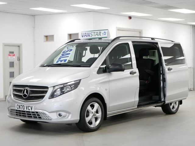View our Mercedes-Benz Vito 116 2.1 CDI 160 BHP L2 PREMIUM 7G AUTO CREWCAB 5 SEAT ( NO VAT )