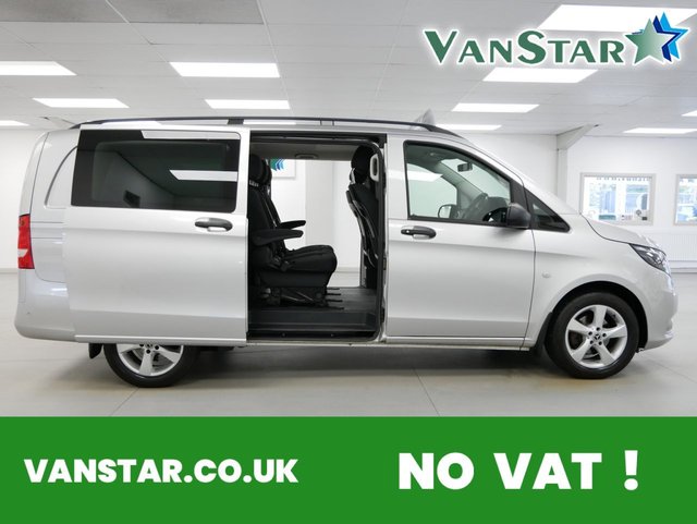 View our Mercedes-Benz Vito 116 2.1 CDI 160 BHP L2 PREMIUM 7G AUTO CREWCAB 5 SEAT ( NO VAT ! )