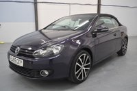 USED 2015 65 VOLKSWAGEN GOLF 2.0 TDI BlueMotion Tech GT Cabriolet 2dr Diesel Manual Euro 5 (s/s) (140 ps) &pound;35 Road Tax, DAB Digital Radio, Front And Rear Parking Sensors