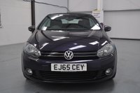 USED 2015 65 VOLKSWAGEN GOLF 2.0 TDI BlueMotion Tech GT Cabriolet 2dr Diesel Manual Euro 5 (s/s) (140 ps) &pound;35 Road Tax, DAB Digital Radio, Front And Rear Parking Sensors