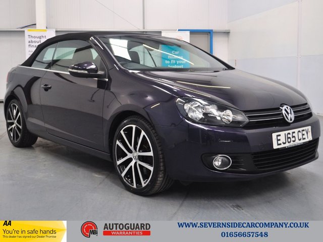 2015 65 Volkswagen Golf 2.0 TDI BlueMotion Tech GT Cabriolet 2dr Diesel Manual Euro 5 (s/s) (140 ps)