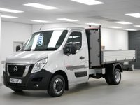 USED 2023 23 NISSAN INTERSTAR 2.3 DCI 145 BHP L3 LONG TEKNA TWIN WHEEL TIPPER ( TOOL POD ) 1 OWNER | AIR CON | SAT NAV | TWIN WHEEL