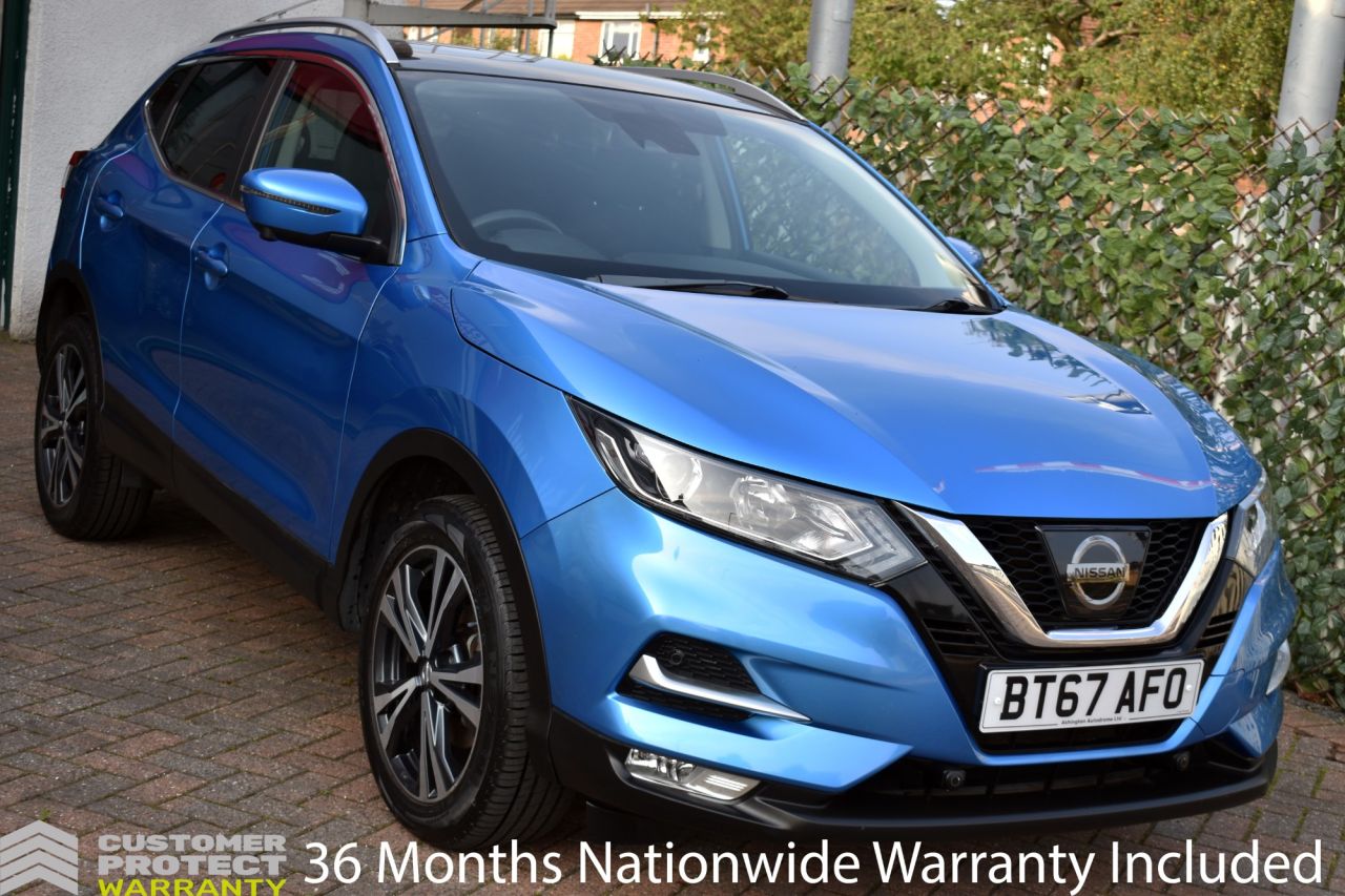Nissan Qashqai 1.2 Dig-T N-Connecta 5 Door 6-Speed 113 BHP (euro 6)