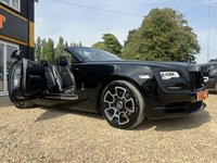 USED 2016 16 ROLLS-ROYCE DAWN 6.6 V12 Convertible 2dr Petrol Auto Euro 6 (563 bhp) FULL ROLLS ROYCE SERVICE HISTORY + HUGE SPEC + VERY LOW MILEAGE ONLY 37K + LANE ASSIST + HEADS UP DISPLAY + 360 CAMERA + RR HEAD REST + BLACK BADGE ALLOYS + FULL LEATHER INTERIOR + HEATED SEATS + SATELLITE NAVIGATION + DRIVES AND PERFORMS SUPERB + HPI CLEAR + VGC + 6 MONTHS WARRANTY + FINANCE AVALIABLE + PART EXCHANGE AVALIABLE + DELIVERY AVALIABLE