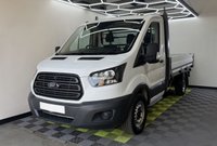 USED 2018 68 FORD TRANSIT 2.0 350 EcoBlue Chassis Cab 2dr Diesel Manual RWD L2 H1 Euro 6 (DRW) (130 ps) 