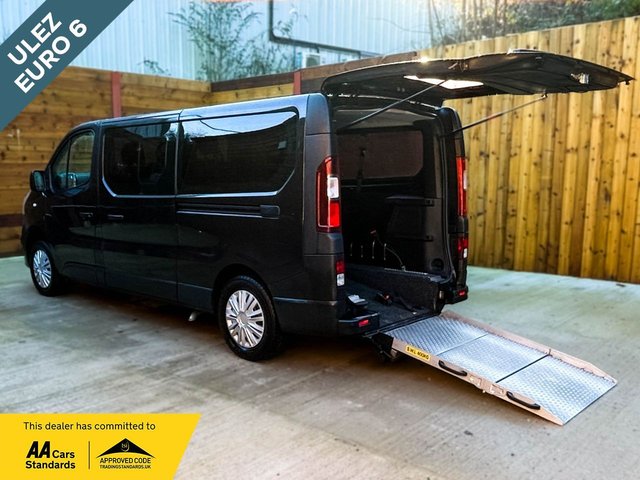 View our Vauxhall Vivaro L2 LWB 5 Seat Wheelchair Accessible Disabled Access Vehicle WAV