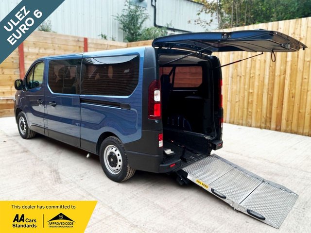 View our Vauxhall Vivaro L2 LWB - 5 Seat Wheelchair Accessible Disabled Access Vehicle WAV