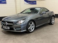 USED 2015 65 MERCEDES-BENZ SLK 2.1 SLK250d AMG Sport Roadster 2 Door Diesel G-Tronic Euro 6 (s/s) (204 ps) 9 SERVICES TO 29,984 MILES
