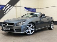 USED 2015 65 MERCEDES-BENZ SLK 2.1 SLK250d AMG Sport Roadster 2 Door Diesel G-Tronic Euro 6 (s/s) (204 ps) 9 SERVICES TO 29,984 MILES
