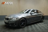 USED 2018 18 BMW 4 SERIES GRAN COUPE 2.0 420d M Sport Hatchback 5dr Diesel Auto xDrive Euro 6 (s/s) (190 ps) HIGH GLOSS BLACK ALLOYS