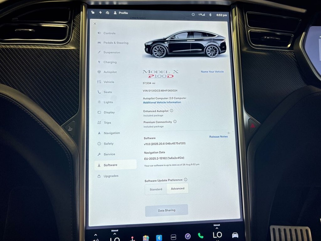 USED 2018 18 TESLA MODEL X P100DL (Dual Motor) SUV 5dr Electric Auto 4WDE (Ludicrous) (603 bhp) 6 SEAT|LUDICROUS|AUTOPILOT