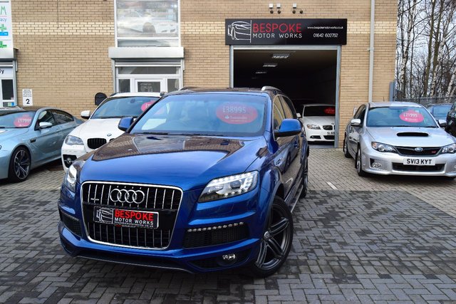 2014 64 Audi Q7 3.0 TDI QUATTRO S LINE PLUS 5d AUTO 245 BHP