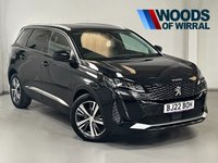 USED 2022 22 PEUGEOT 5008 1.5 BlueHDi Allure SUV 5dr Diesel EAT Euro 6 (s/s) (130 ps) 
