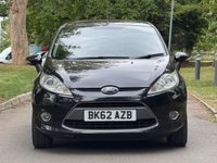 USED 2012 62 FORD FIESTA 1.25 Zetec Hatchback 5dr Petrol Manual (129 g/km, 81 bhp) 