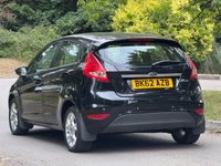 USED 2012 62 FORD FIESTA 1.25 Zetec Hatchback 5dr Petrol Manual (129 g/km, 81 bhp) 