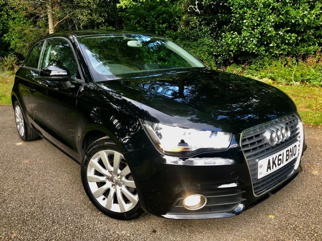 2011 61 Audi A1 1.2 TFSI Sport Hatchback 3dr Petrol Manual Euro 5 (s/s) (86 ps)ONLY 45,400 MILES  WITH 2 LADY OWNERS//35 POUND A YEAR ROAD TAX///AIRCON//ALLOYS//SPORT SEATING//X4 AIRBAGS//AUDI MAIN DEALER/SPECIALIST SERVICE HISTORY--JUST MOT'D/SERVICED WITH NEW BRAKES ALL ROUND+AIR CON SERVICE