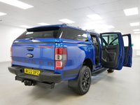 USED 2022 22 FORD RANGER  2.0 EBL 213 BHP STORMTRAK EDITION 4WD AUTOMATIC CANOPY 1 OWNER | SAT NAV | CANOPY | LEATHER !