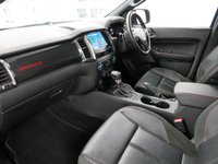 USED 2022 22 FORD RANGER  2.0 EBL 213 BHP STORMTRAK EDITION 4WD AUTOMATIC CANOPY 1 OWNER | SAT NAV | CANOPY | LEATHER !