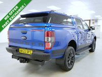 USED 2022 22 FORD RANGER  2.0 EBL 213 BHP STORMTRAK EDITION 4WD AUTOMATIC CANOPY 1 OWNER | SAT NAV | CANOPY | LEATHER !