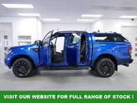 USED 2022 22 FORD RANGER  2.0 EBL 213 BHP STORMTRAK EDITION 4WD AUTOMATIC CANOPY 1 OWNER | SAT NAV | CANOPY | LEATHER !