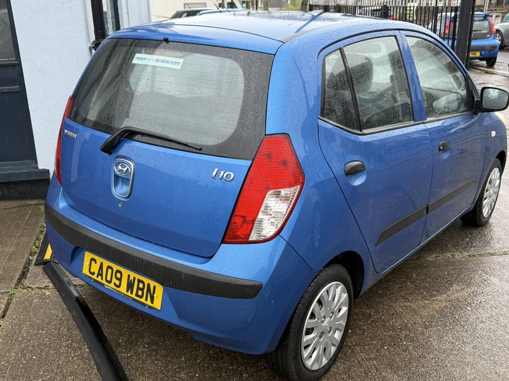 USED 2009 09 HYUNDAI I10 1.2 Classic Hatchback 5dr Petrol Manual Euro 4 (77 bhp) AIR CON+RELIABLE+LADY OWNER
