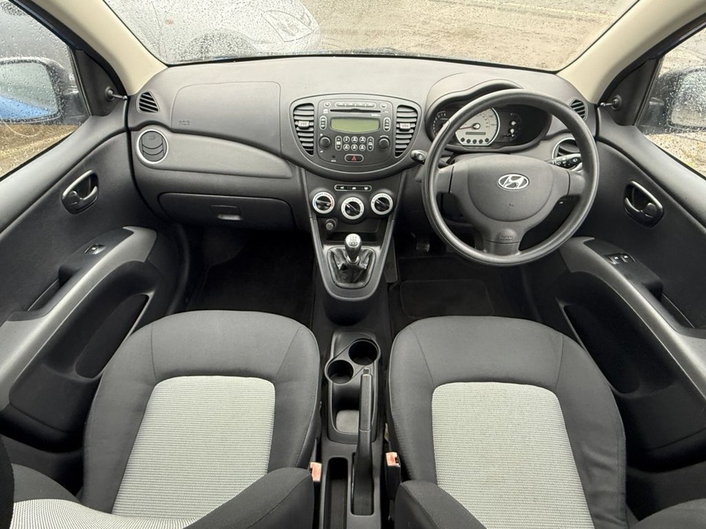 USED 2009 09 HYUNDAI I10 1.2 Classic Hatchback 5dr Petrol Manual Euro 4 (77 bhp) AIR CON+RELIABLE+LADY OWNER