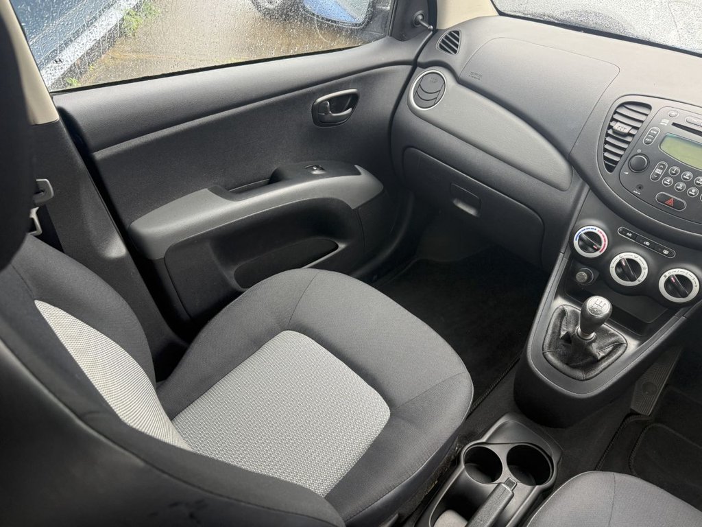 USED 2009 09 HYUNDAI I10 1.2 Classic Hatchback 5dr Petrol Manual Euro 4 (77 bhp) AIR CON+RELIABLE+LADY OWNER
