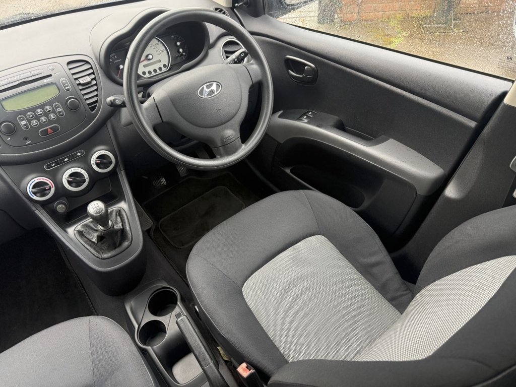 USED 2009 09 HYUNDAI I10 1.2 Classic Hatchback 5dr Petrol Manual Euro 4 (77 bhp) AIR CON+RELIABLE+LADY OWNER