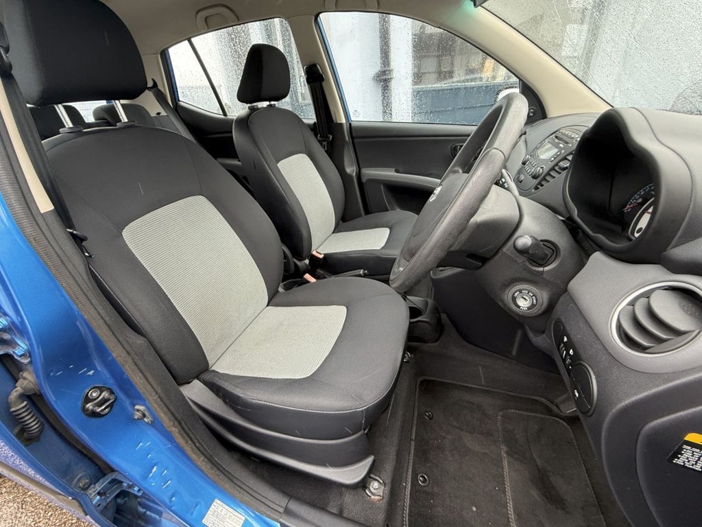 USED 2009 09 HYUNDAI I10 1.2 Classic Hatchback 5dr Petrol Manual Euro 4 (77 bhp) AIR CON+RELIABLE+LADY OWNER