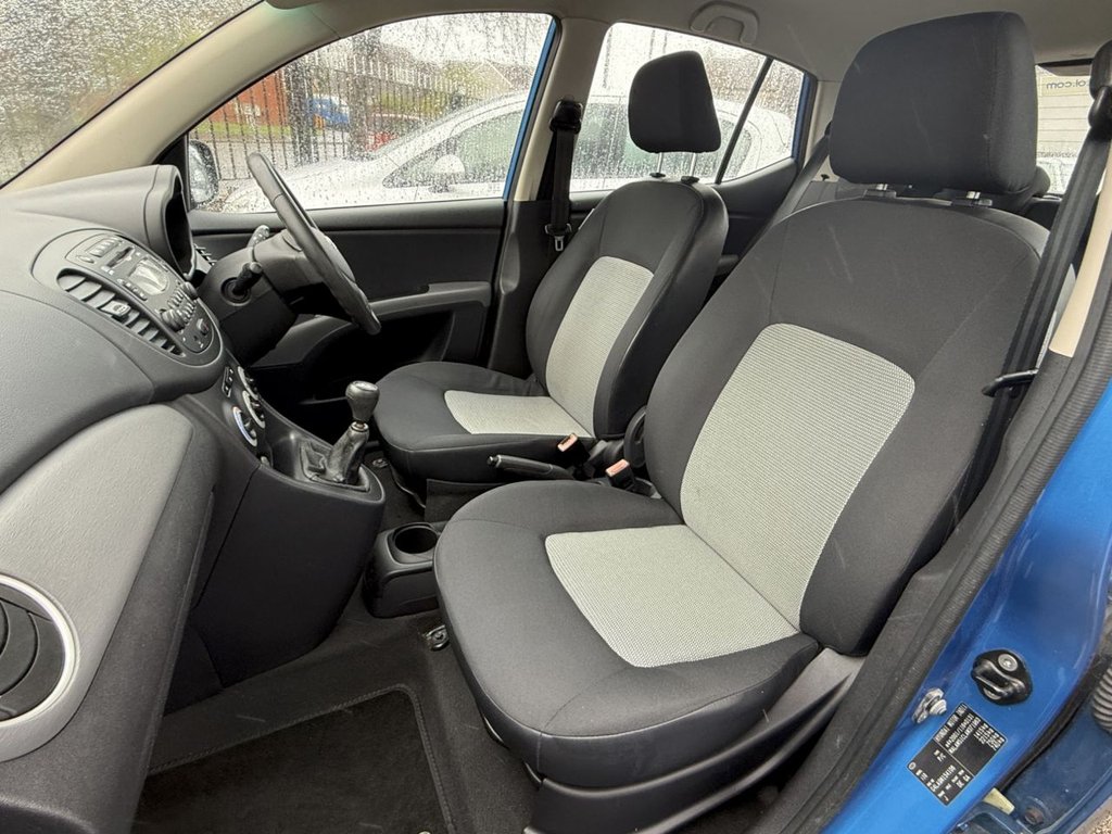 USED 2009 09 HYUNDAI I10 1.2 Classic Hatchback 5dr Petrol Manual Euro 4 (77 bhp) AIR CON+RELIABLE+LADY OWNER