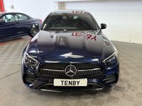 USED 2022 22 MERCEDES-BENZ E-CLASS 2.0 E220dh MHEV AMG Line Night Edition (Premium Plus) Saloon 4dr Diesel Hybrid G-Tronic+ Euro 6 (s/s) (220 ps) NAUTIC BLUE+20" MULTI SPOKE ALLOYS