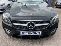 USED 2017 67 MERCEDES-BENZ E-CLASS 2.0 E220d AMG Line (Premium) Cabriolet 2dr Diesel G-Tronic+ Euro 6 (s/s) (194 ps) BIG SPEC CAR, 19 IN ALLOYS, F.M.S.H, SAT NAV, MEGA VALUE, AIR SCARF, BIG DASH