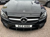 USED 2017 67 MERCEDES-BENZ E-CLASS 2.0 E220d AMG Line (Premium) Cabriolet 2dr Diesel G-Tronic+ Euro 6 (s/s) (194 ps) BIG SPEC CAR, 19 IN ALLOYS, F.M.S.H, SAT NAV, MEGA VALUE, AIR SCARF, BIG DASH