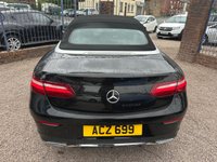 USED 2017 67 MERCEDES-BENZ E-CLASS 2.0 E220d AMG Line (Premium) Cabriolet 2dr Diesel G-Tronic+ Euro 6 (s/s) (194 ps) BIG SPEC CAR, 19 IN ALLOYS, F.M.S.H, SAT NAV, MEGA VALUE, AIR SCARF, BIG DASH