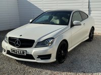 USED 2012 62 MERCEDES-BENZ C CLASS 2.1 C220 CDI BlueEfficiency AMG Sport Coupe 2dr Diesel G-Tronic+ Euro 5 (s/s) (170 ps) **NewMot*Warranty*Auto*Bargain