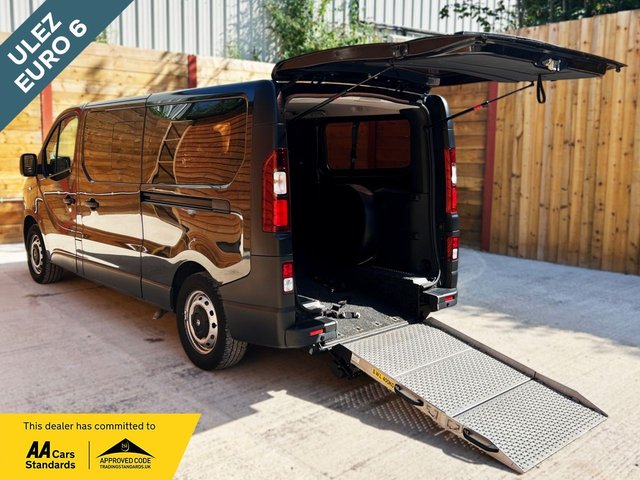 View our Vauxhall Vivaro 6 Seat Wheelchair Accessible Disabled Access Vehicle WAV
